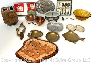 Group of Metal Ware Decorative Items