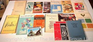 Group of Vintage Recipe and Cook Booklets