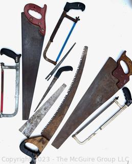 Group of Hand Saws