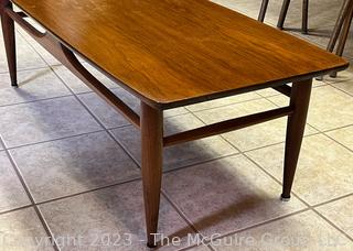 Mid-Century Modern Mersman Wood Coffee Table.  48ʺW × 20ʺD × 15ʺH