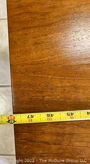 Mid-Century Modern Mersman Wood Coffee Table.  48ʺW × 20ʺD × 15ʺH