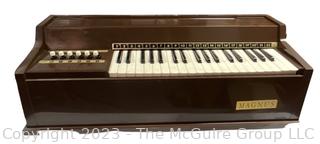 Magnus Electric Chord Organ Model 391. Untested