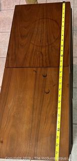 Pair of Tandy Company Radio Shack NOVA-8B Walnut Cabinet Speakers  