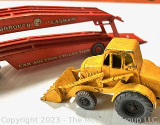 Three (3) Matchbox Trucks Including a Car Transporter