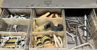 Group of Tools including Contents of 27 Drawers of Shop Supplies