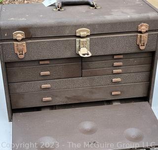 Kennedy 8 Drawer Machinist Tool Chest with Contents