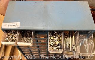 Machinists Metal Cabinet and Contents.  