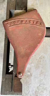 Shopmaster Jointer. 6" Wide. Needs Switch. Untested