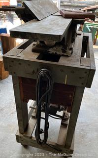 Shopmaster Jointer. 6" Wide. Needs Switch. Untested