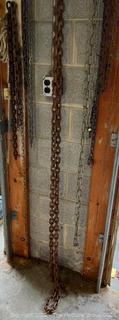 Iron Chains.  Various Sizes and Lengths. See all photos in the gallery