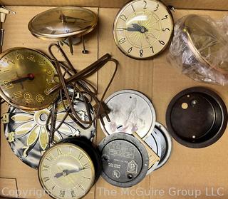 Vintage Cuckoo Clock Pine Cone Clock Weights