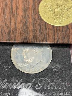 United States Mint Eisenhower Proof Dollar. 1972, 1972, 1973, 1973, 1973 (x5)