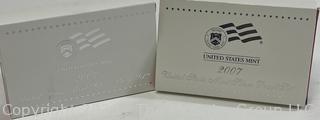 2007 United States Mint Presidential $1 Coin Proof Set 