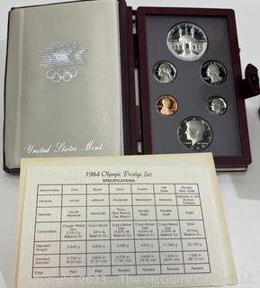 United States Mint 1984 Olympic Prestige Set (x2)