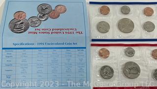 1994 United States Mint Uncirculated Proof Set (x5)