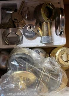 Locksmith Shop - see the many photos.  Three (3) Key Cutting Machines, Key Blanks, Lock Sets, Padlocks, Safe Locks and much more.  Instant business opportunity or e-commerce store. 