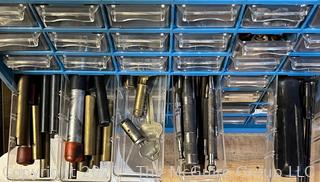 Locksmith Shop - see the many photos.  Three (3) Key Cutting Machines, Key Blanks, Lock Sets, Padlocks, Safe Locks and much more.  Instant business opportunity or e-commerce store. 