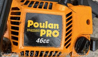 Poulan Pro 46cc Model PP4620AVX Chain Saw with 20" Bar