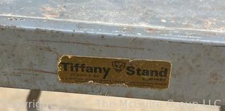 Mid Century Industrial Tiffany Stand Company Typewriter Table 