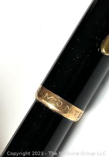 Vintage Mont Blanc Fountain Pen with Gold Nib