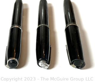 Three (3) Vintage Fountain Pens