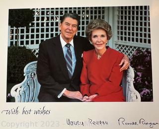 National Review Magazine Issue with Ronald Reagan and Margaret Thatcher on cover.  Autographed by Thatcher. 