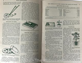 1919 WWI War Gardening Booklet Ephemera