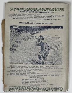 1919 WWI War Gardening Booklet Ephemera