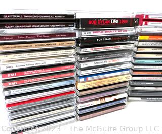 Group of Music CDs