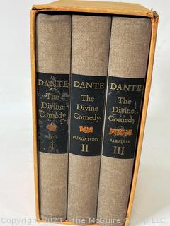 Two (2) Sets of Books in Slip Covers Including Journal of a Soul & Dante's Devine Comedy