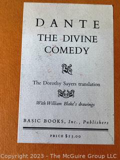 Two (2) Sets of Books in Slip Covers Including Journal of a Soul & Dante's Devine Comedy