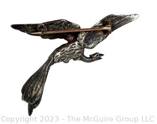 Phoenix Bird Brooch