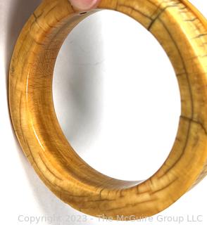 Ox Bone Bangle Bracelet