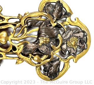 Victorian Intricate Art Nouveau Buckle