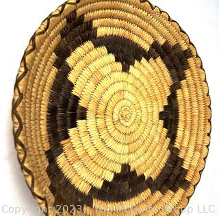 Two (2) Native America Sweet Grass Baskets