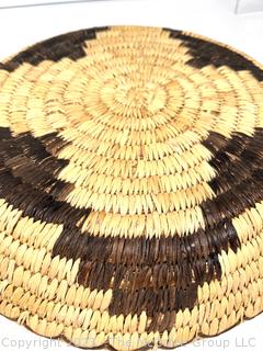 Two (2) Native America Sweet Grass Baskets