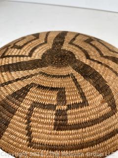 Two (2) Native America Sweet Grass Baskets