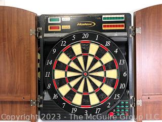 Halex Epsilon Electronic Dart Board Game in Box