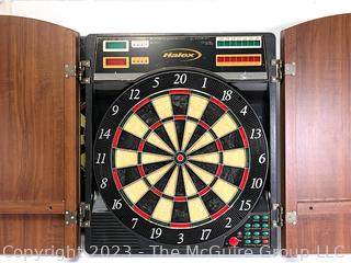 Halex Epsilon Electronic Dart Board Game in Box