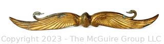 Art Deco Cast Metal Decorative Trim with Swans