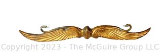 Art Deco Cast Metal Decorative Trim with Swans