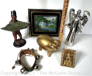 Group of Decorative Items