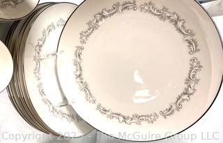 Set of Noritake Ivory Marquis Dinnerware China