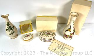 Four (4) Pieces of Lenox Porcelain, New in Boxes. 