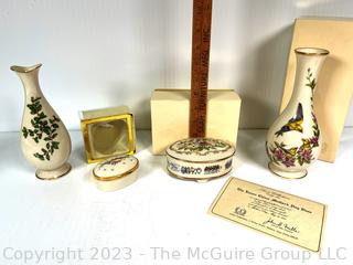 Four (4) Pieces of Lenox Porcelain, New in Boxes. 