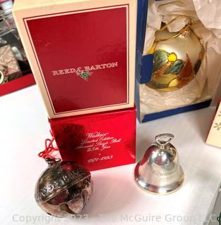 Group of Christmas Ornaments New in Boxes