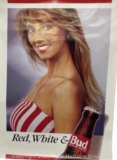 Vintage Budweiser Beer Poster 