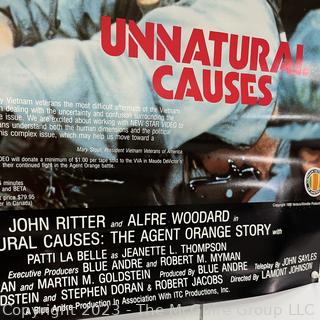 Vintage Movie Poster - Unnatural Causes