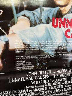 Vintage Movie Poster - Unnatural Causes