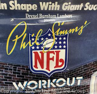 Phil Simm's NFL Workout Poster